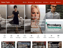 Tablet Screenshot of newstopix.com